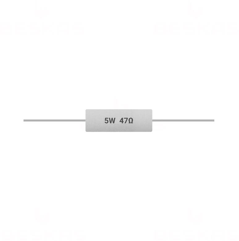 179153-o1.jpg Αντίσταση Σύρματος 47Ω 5W ±5% - Image 1