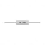 Αντίσταση Σύρματος 1.5kΩ 5W ±5%
