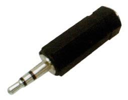 191025-o1.jpg Adaptor 3.5mm Stereo Αρσενικό σε 2.5mm Stereo Θηλυκό Πλαστικό Μαύρο Lancom EA2007 - Image 1
