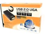 Μετατροπέας USB 2.0 σε DVI, HDMI & VGA C-170 Display Adapter Μαύρος - Image 3