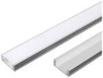 Προφίλ Αλουμινίου για Ταινίες LED 200x1.74x0.7cm Ασημί V-TAC VT-8157