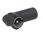 Adaptor Βύσμα Κεραίας Αυτοκινήτου ISO Αρσενικό σε DIN Θηλυκό Μαύρο 4Carmedia ZRS-AA-2-BL