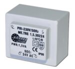 Μετασχηματιστής PCB Κλειστού Τύπου Π: 230VAC Δ: 24VAC 1.5VA Amarad TRM-240-15