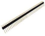 Βέργα Ακίδων (Pin Header) Αρσενική 40 Pin (1x40) Γωνιακή για PCB με Βήμα 2.54mm DS1022