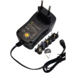 Τροφοδοτικό Πρίζας Switching Ρυθμιζόμενο 3÷12VDC 2.25A με 6 Βύσματα MWCL3R25GS