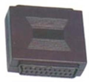 255581-o1.jpg Adaptor Scart Θηλυκό σε Θηλυκό Πλαστικό Μαύρο - Image 1