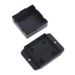 Κουτί Κατασκευών Πλαστικό ABS Μαύρο 50x50x27mm με Βάση Στήριξης Gainta NUB505027BK - Image 2