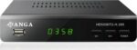 Anga HD5000 Αποκωδικοποιητής DVB-T2 H.265 HEVC Dolby Digital με Τηλεχειριστήριο Αντιγραφής 2:1