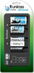 Uniross Φορτιστής Πρίζας 4 Μπαταριών Ni-MH Μεγέθους AA/AAA/9V/C/D με 4 Κανάλια Φόρτισης UNPCW005