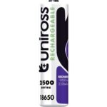 Uniross Μπαταρία Επαναφορτιζόμενη Li-Ion 18650 3.6V 2500mAh UM18650BT25 - Image 2
