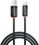 XO Καλώδιο Φόρτισης USB-C σε USB-A 15W 1m Μαύρο XO-NB302
