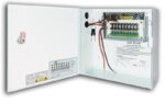 Τροφοδοτικό Switching 12VDC 8.5A για Συστήματα Ασφαλείας με 9 Εξόδους & Λειτουργία UPS 240x240x90mm ZTH-1210B-09F