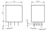 Ρελέ Ηλεκτρομαγνητικό 24VDC 10A 3 Επαφών N.C+N.O 11 Pin για Βάση Schrack PT370024 - Image 4