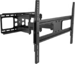 Βάση Τοίχου Brateck για TV έως 70" 50kg Max με Βραχίονα Μαύρη LPA36-466