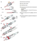 Βύσμα 6.3mm Stereo Αρσενικό Μεταλλικό Επίχρυσο Καλωδίου Μαύρο Neutrik NP3X-B - Image 4