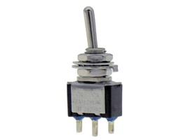 491040-o1.jpg Διακόπτης Μοχλού Toggle ON-ON 3P SPDT, 3A/250VAC Φ6mm SCI TA-102-A1 - Image 1