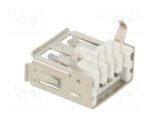 Βύσμα USB 2.0 Type A Θηλυκό Κάθετο Γωνιακό 90° για PCB Keystone 921 - Image 2