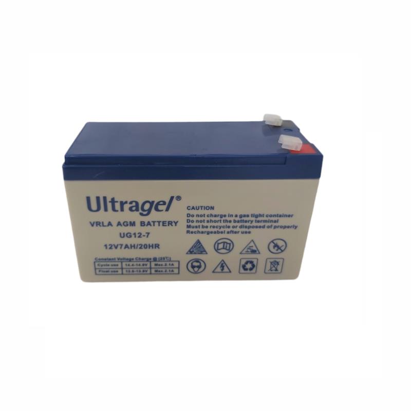 497707-o1.jpg Ultragel Μπαταρία Μολύβδου 12V 1.3Ah 97x43x52mm Ακροδέκτες F1 4.8mm MK12-1.3UG - Image 1