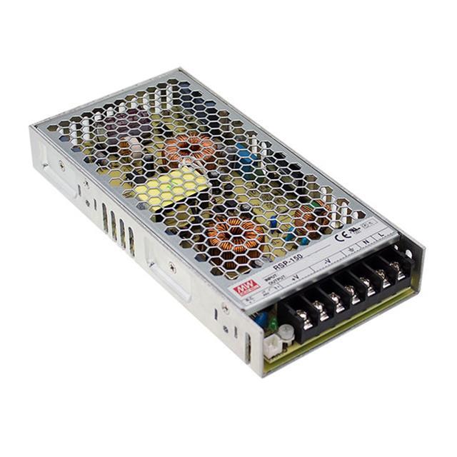 498902-o1.jpg Τροφοδοτικό Switching 5VDC 30A 150W με Διόρθωση Συντελεστή (PFC) Mean Well RSP-150-5 - Image 1