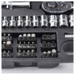BORMANN Pro BHT5150 Σετ Καρυδάκια 1/4" με Καστάνια σε Κασετίνα 73τμχ - Image 5