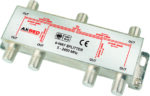 AXRed Διακλαδωτής TV & SAT 6 Eξόδων 5-2400MHz με Power Pass