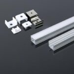 Προφίλ Αλουμινίου για Ταινίες LED 200x1.74x1.21cm Ασημί V-TAC 3358 - Image 2