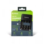 Uniross Φορτιστής USB 4 Μπαταριών Ni-MH Μεγέθους AA/AAA με 4 Κανάλια Φόρτισης UNPCU010