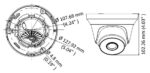Hikvision HiWatch HWT-T220-M Αναλογική Κάμερα Dome 2MP με Φακό 2.8mm, IR 40m, Εξωτερικού Χώρου IP66 - Image 2