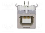 Βύσμα USB 2.0 Type B Θηλυκό Κάθετο Γωνιακό 90° για PCB Connfly DS1099-WN0 - Image 3