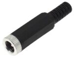 Βύσμα DC 5.5x2.1mm Αρσενικό Καλωδίου Κολλητό 01.134.0017