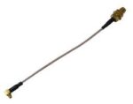 Καλώδιο SMA Θηλυκό σε MMCX Αρσενικό Γωνία RG178 9.5cm 63081