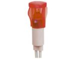 Ενδεικτική Λυχνία Neon Κόκκινη Φ10mm 230VAC με Καλώδιο 17cm Xindali AD22E-009/R