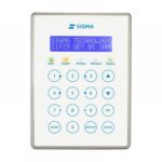 Sigma Apollo Plus Πληκτρολόγιο Αφής Συναγερμού με Οθόνη LCD και Φωτιζόμενα Πλήκτρα