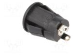 Βύσμα DC 5.5x2.1mm 500mA Αρσενικό για Panel Φ12mm Lumberg 1610 02 - Image 2