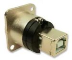 Adaptor για Panel USB 2.0 Type A Θηλυκό Εμπρός σε USB Type B Θηλυκό Πίσω Cliff CP30110 - Image 2