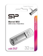 Flash Drive Silicon Power 32GB USB 3.2 Gen 1 Marvel M02 Ασημί SP032GBUF3M02V1S - Image 2