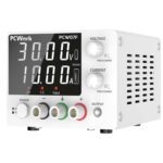 PCWork PCW07F Τροφοδοτικό Εργαστηρίου 1 Καναλιού Switching 0÷30VDC 0÷10A 300W Max.