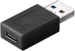 Goobay Μετατροπέας USB-A 3.0 Αρσενικό σε USB-C 3.2 Θηλυκό Μαύρο 45400 - Image 2