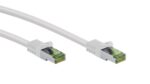 Καλώδιο Δικτύου Cat 8.1 S/FTP 7.5m CU/PVC LSZH AWG26 Λευκό Goobay 61108