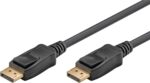 Καλώδιο DisplayPort Certified v2.1 8K 60Hz 40Gbps 2m Μαύρο Goobay 64853