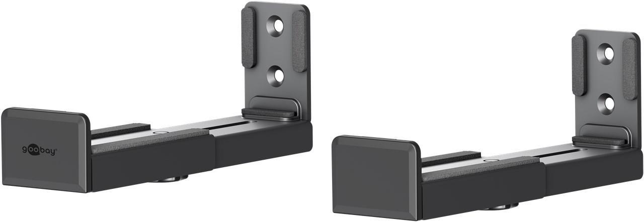 756934210-o1.jpg Goobay Βάση για Soundbars & Ηχεία έως 15kg με Αντικραδασμικά & Αντιολισθητικά Τακάκια Μαύρη 70827 - Image 1