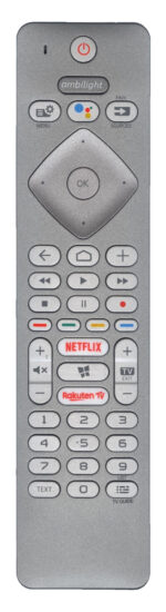 JollyLine Τηλεχειριστήριο Αντικατάστασης για Philips Smart TV με Τηλεχειριστήριο HPH238-PH-V1, Voice Control & Bluetooth JL1504