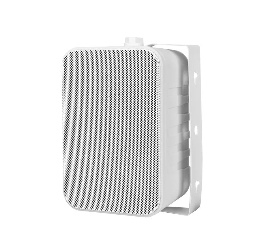 774327-o1.jpg MegaSound SM-M221W Ζεύγος Ηχείων Λευκά Πλαστικά 2 Δρόμων 5" 60W 8Ω με Βάση Τοίχου 140x120x210mm - Image 1