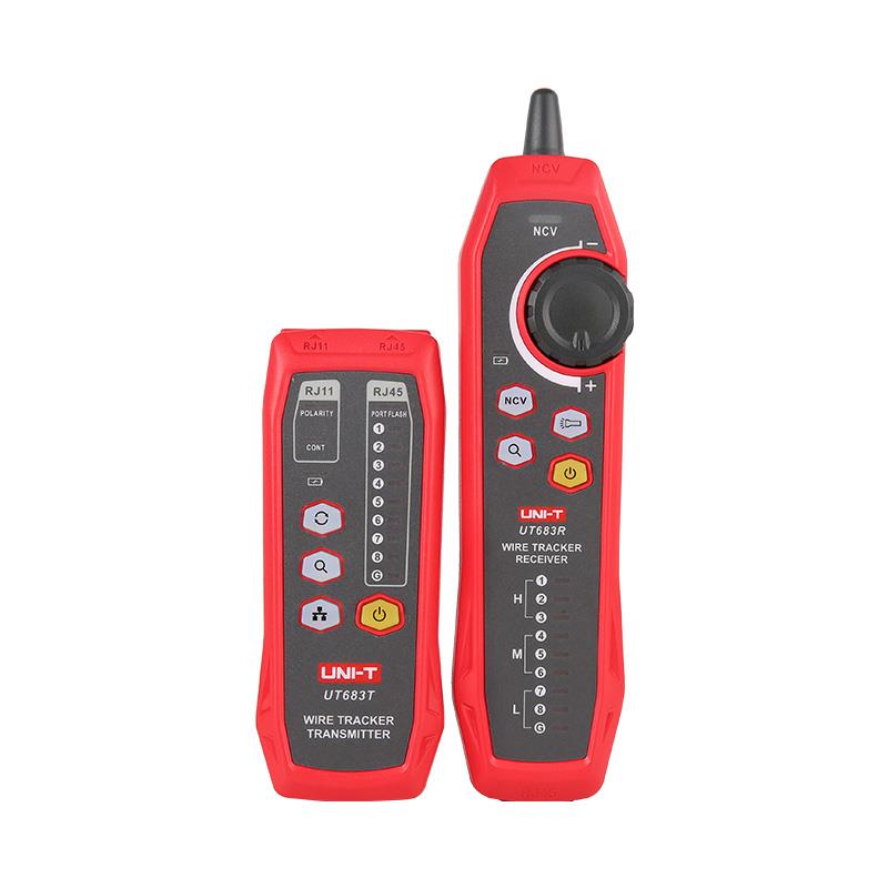 795445-o1.jpg UNI-T UT683 KIT Ανιχνευτής Καλωδίων με Γεννήτρια Σήματος για Καλώδια Δικτύου, Τηλεφωνικά, Στριφτά Ζεύγη & Ηλεκτρικά με NCV - Image 1