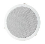 Megasound SM-M548C Ηχείο Οροφής 6.5" για Οπή Φ185mm 2.5/5/10W 100V Μεταλλικό Λευκό