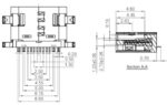 Βύσμα USB-C 2.0 16 Pin 5A Θηλυκό Οριζόντιο για PCB SMT GCT USB4500-03-0-A - Image 4