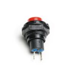 Πιεζοδιακόπτης Push ON SPST-NO, 1.5A/250VAC Φ12.7mm Κόκκινος SCI R13-502A-05-BR - Image 2