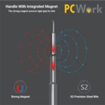 PCWork PCW08B Σετ Κατσαβιδιών Ακριβείας με Στροφείο 48τμχ. - Image 3
