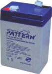 Pattern Μπαταρία Μολύβδου 6V 4.5Ah 70x47x105mm Ακροδέκτες F1 4.8mm PT4.5-6