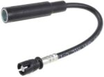 Adaptor Κεραίας Αυτοκινήτου DIN Θηλυκό σε Raku II Θηλυκό με Καλώδιο 15cm Μαύρο Per.Pic A9610/A